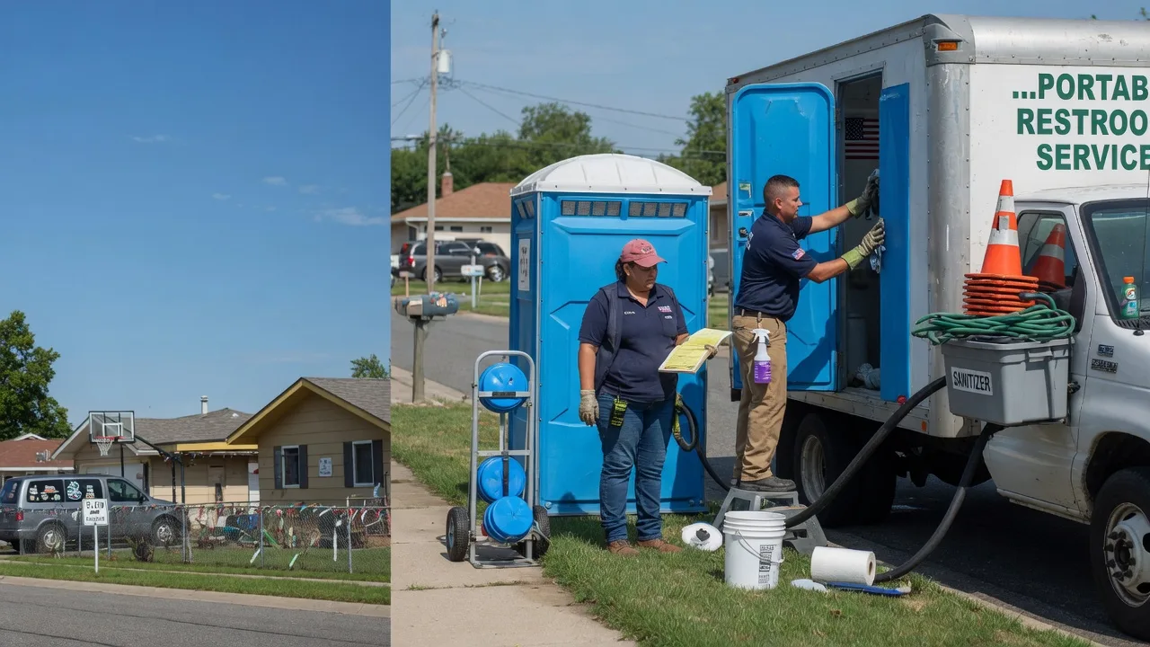 Portable Toilet Rental in Middleport, OH near me